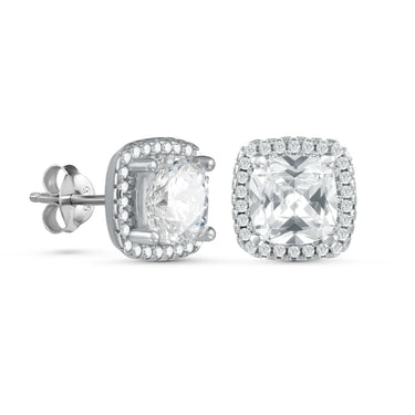 Silver Timeless Earrings - Sterling Silver Earrings For Women - Silver Stud Earrings Earrings Brother & Sisters